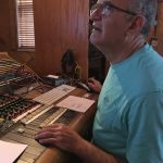 Key Board great and Music Row Producer Jay Vernali is at the control board for a catfish jingle written and produced by the Red Hot Jingle Company